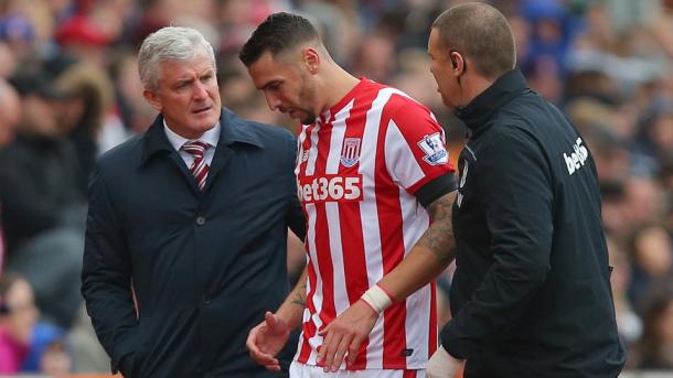 Cameron is one of a number of Stoke players who have had injury troubles (photo: getty)
