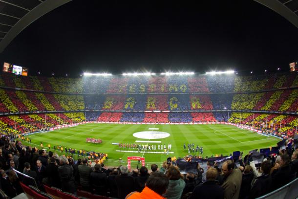 Aspecto del Camp Nou en el FC Barcelona 5-0 Real Madrid / Foto: FC Barcelona