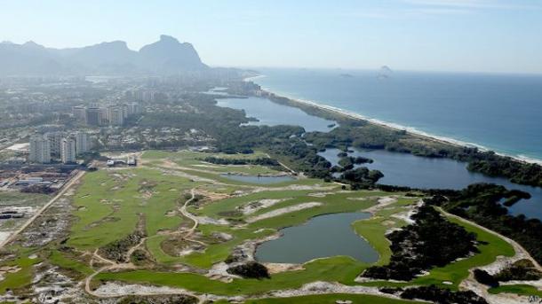 Campo olímpico de golf. Foto: bbc.co.uk
