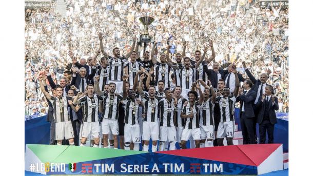 La Juve levanta el título de Serie A | Foto: Juventus