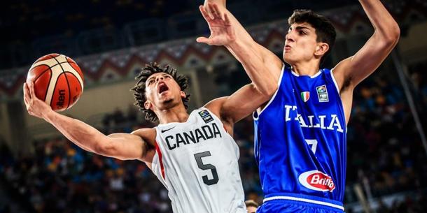 Wigginton in penetrazione - Foto Canada Basketball Twitter