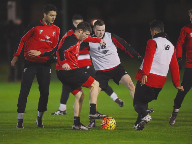 Sesión de entrenamiento del Liverpool | Foto: Liverpool FC