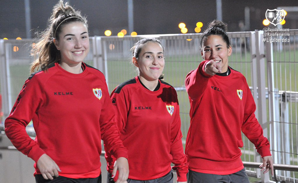 Jugadoras del Rayo Femenino | Fotografía: Rayo Vallecano S.A.D.