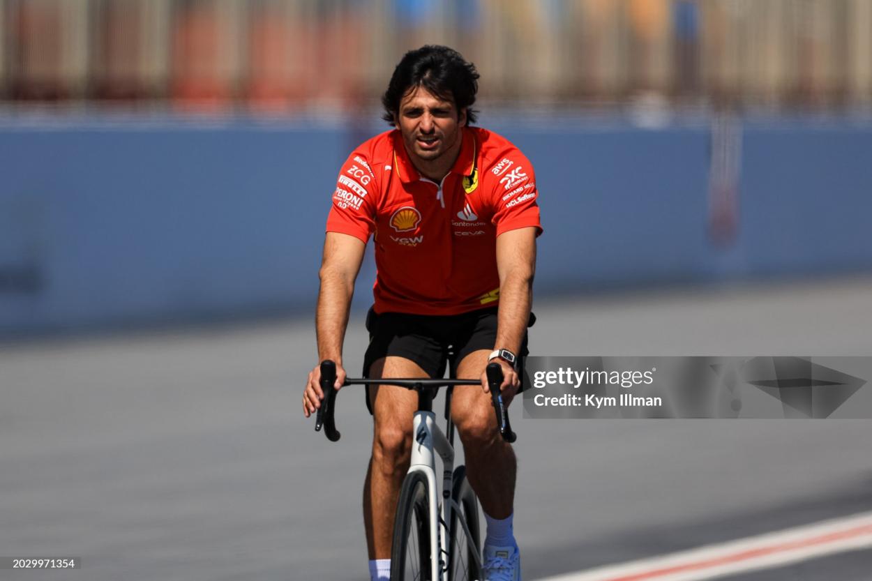 Carlos Sainz's four years at Ferrari will end at the conclusion of the season. (Photo by Kym Illman/Getty Images)