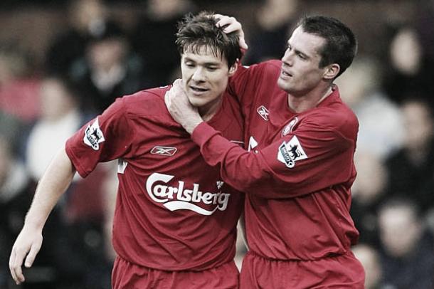 Carragher listed Xabi Alonso as one the best players he has played with. (image: daily star)