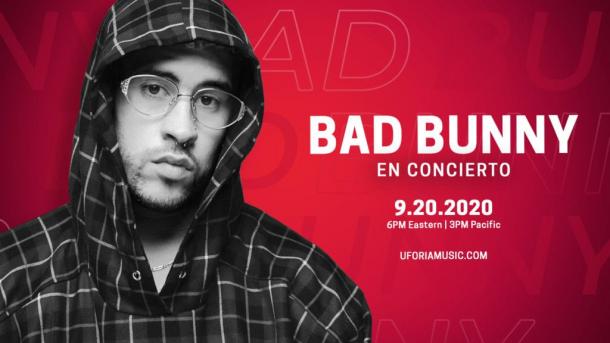 Cartel concierto Bad Bunny | Fuente: Univision Communications