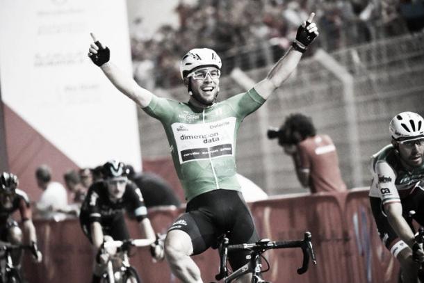 Mark Cavendish culminó la temporada como la empezó, ganando | Fotografía: Tour Abu Dhabi