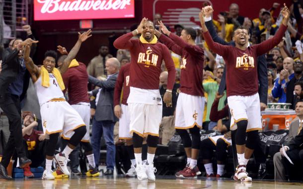 The Cavaliers' bench will need to do their part in supporting their stars. Photo: Ken Blaze-USA TODAY Sports