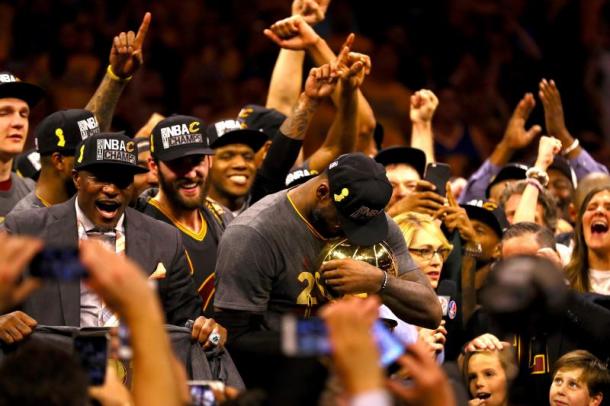 The Cavaliers have one thing on their mind and that is to repeat as NBA Champions. Photo: Ezra Shaw/Getty Images