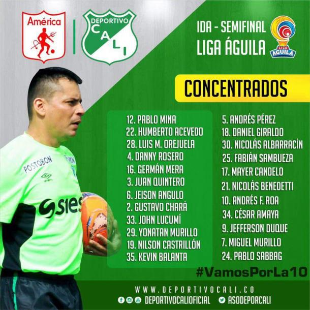 Foto: Deportivo Cali