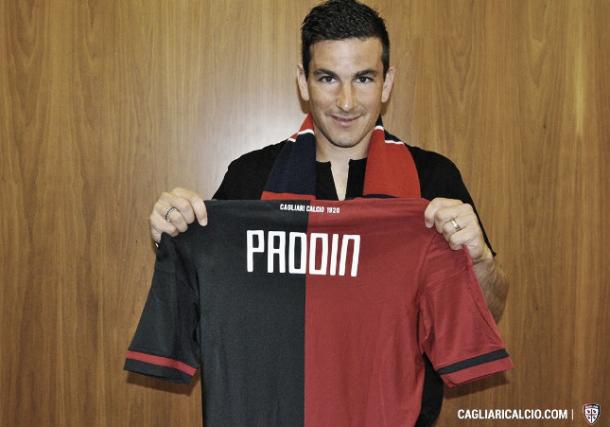 Former Juventus player Simone Padoin joined Cagliari l Photo: Cagliaricalcio.com