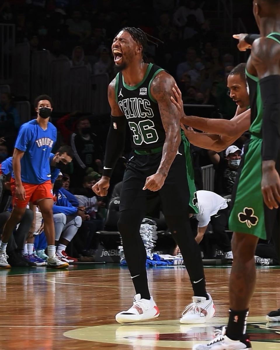 Celtics in game/ Image: Celtics