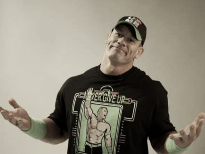 Cena has grown to accept it. Photo- WWE