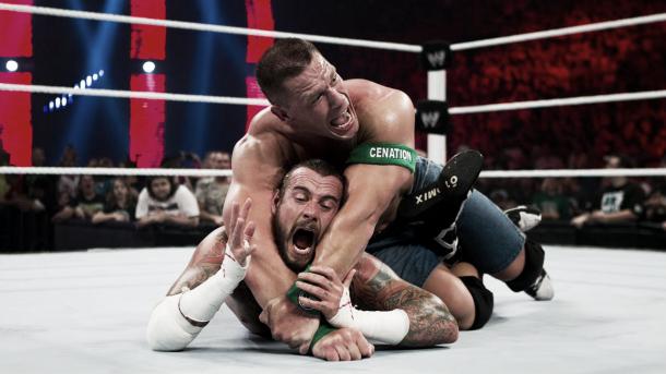 Cena was on the brink of wining the title until Big Show interfered. | Photo: wwe.com