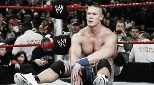 John Cena will not wrestle at WrestleMania 32 (image:mmamania.com)