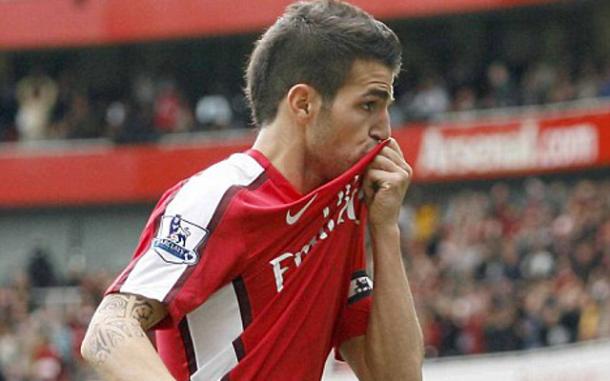 Fabregas all'Arsenal, www.arsenalworldwide.com