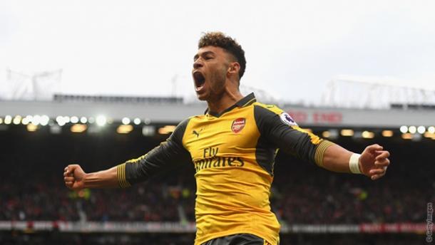 Chamberlain entrou na partida para mudar o rumo desta (Foto: Arsenal/Getty Images)