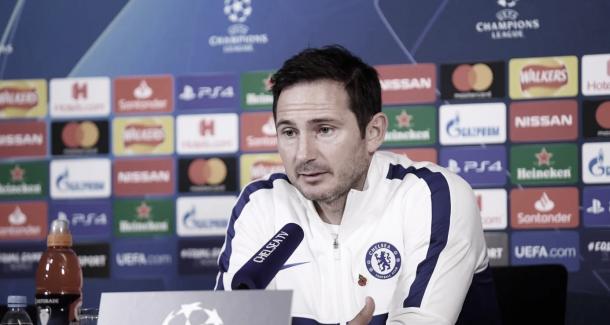 Lampard se mostró calmo antes del partido | Foto: Chelsea