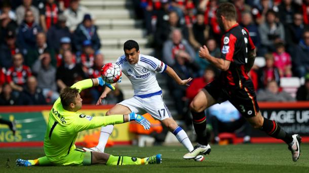 El Bournemouth cosechó una dura derrota ante el Chelsea (1-4) en la jornada 35 | Foto: Goal.com