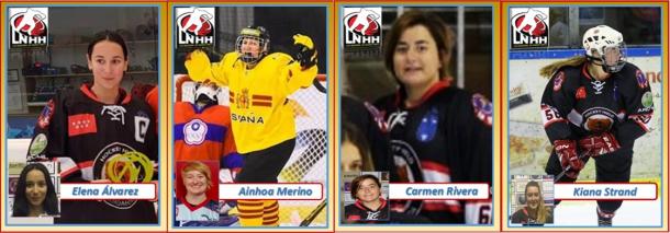 Hockey sobre hielo España Femenino Chicas2