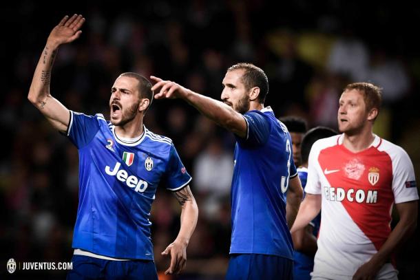 Bonucci y Chiellini lideran a la mejor defensa del continente. | FOTO: Juventus.com