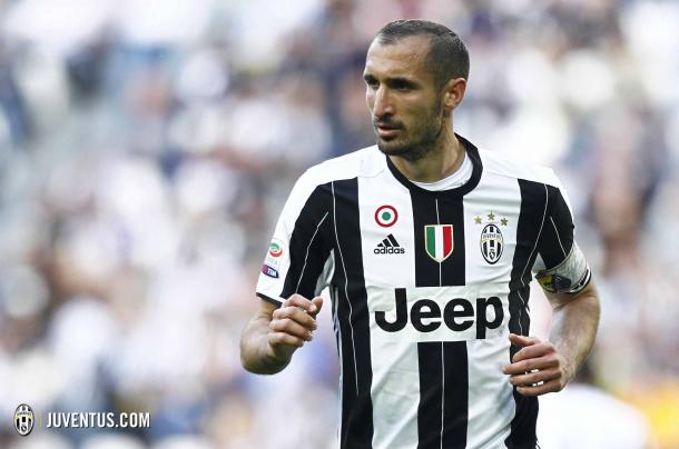 Giorgio Chiellini. | Fonte immagine: juventus.com