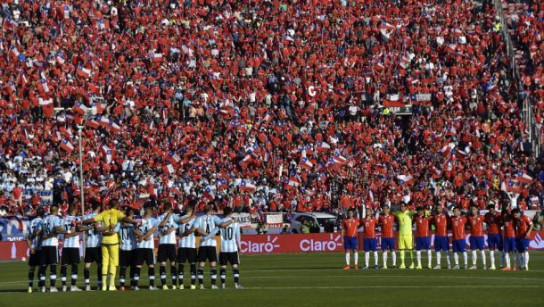 El último partido Argentina - Chile | Foto: Visión 90