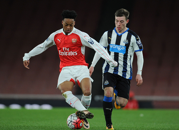 Willock was a constant thorn in Newcastle's backline when introduced in the second-half. | Photo: Getty Images