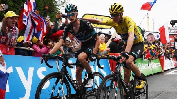 Poels, pilar fundamental en el tercer Tour de Froome | Foto: Tour de Francia