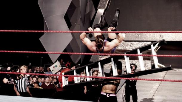 Christian wanted to steal the show on Raw too. Photo- thewwehistory.weebly.com