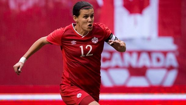 Christine Sinclair will be driven on Friday to secure Canada's passage to the 2016 Rio Summer Olympic Games. Photo provided by Darryl Dyck-The Canadian Press