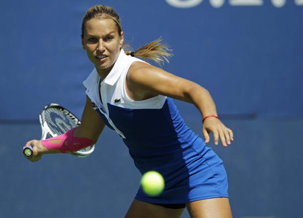 Dominika Cibulkova in action (Source: ESPN) 