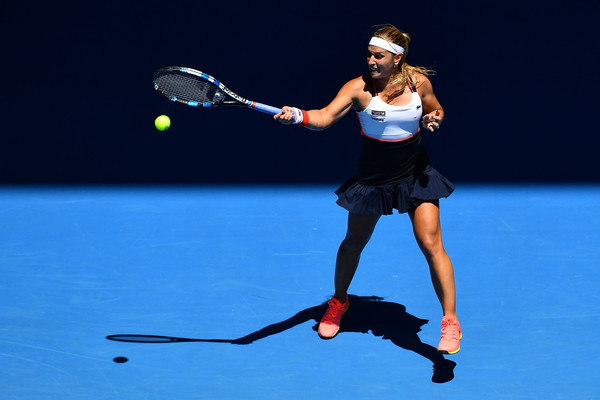 Cibulkova was unable to replicate her dream run to the final of the Australian Open in 2017 (Photo by Quinn Rooney / Getty)