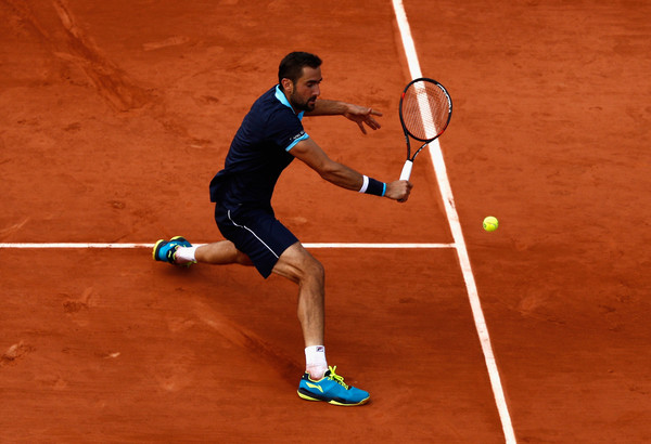 Cilic had one of the best clay court seasons in his career culminating with a quarterfinal finish at the French Open (Photo by Adam Pretty / Getty)