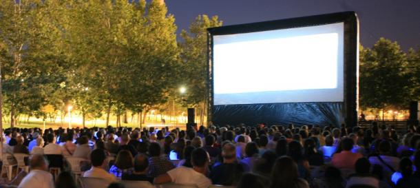 Cine al aire libre en 2019. Fuente: Ciudad Real 24h