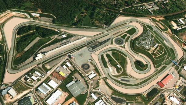 Vista aérea del Circuito de Sachsenring. | Foto: motofichas.com