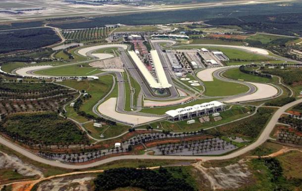 Vista aérea del Circuito Internacional de Sepang. | FOTO: Sepang International Circuit