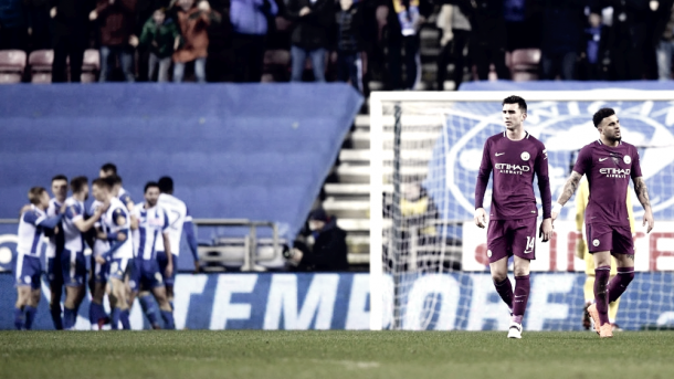 Las dos caras del marcador final | Foto: Manchester City