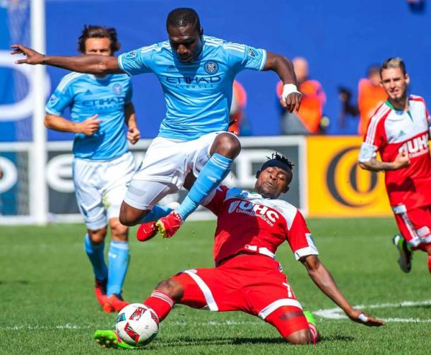 NYC FC went close in the dying stages (Getty Images)