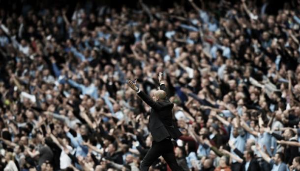 Jubilation at the Etihad in the opening fixture - Getty Images Sport/Stu Forster