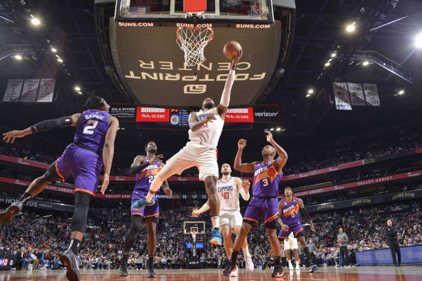 Clippers vs Suns // Fuente: GettyImages