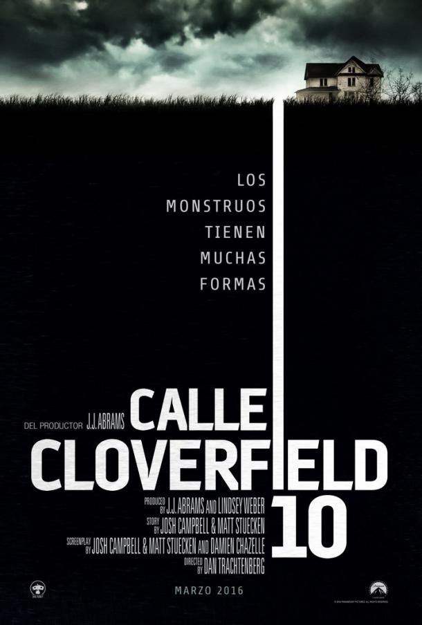 Cartel oficial de 'Calle Cloverfield 10'. Foto: eCartelera.