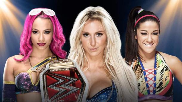 Can Charlotte retain against Sasha and Bayley? (image: heavy.com)