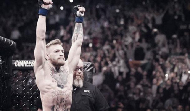 McGregor may be a hero to UFC fans but to WWE he is a villain (image: brobible.com)