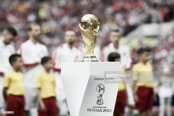 El trofeo mundialista finalmente fue para la selección francesa / Fuente: Getty Images