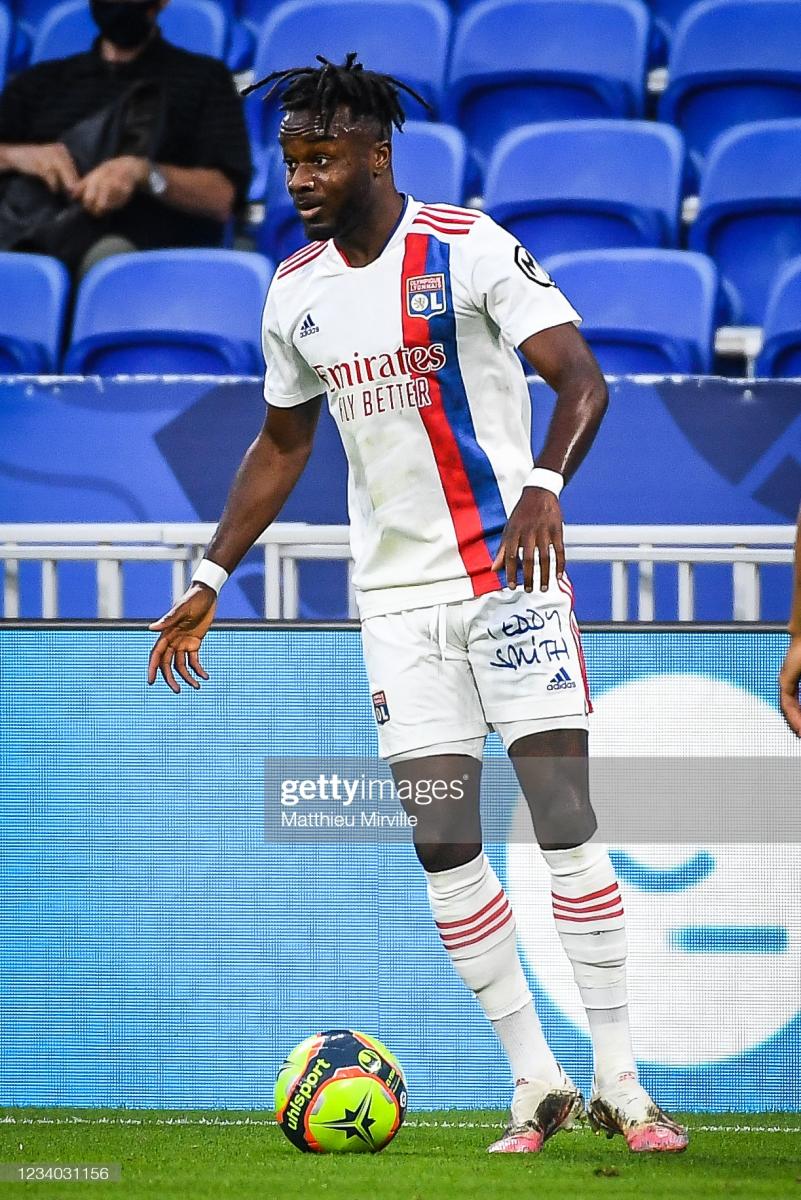 Maxwel Cornet on the ball: Matthieu Mirville/GettyImages