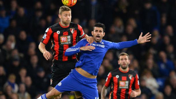 Costa did little apart from nearly getting sent off (photo: reuters)