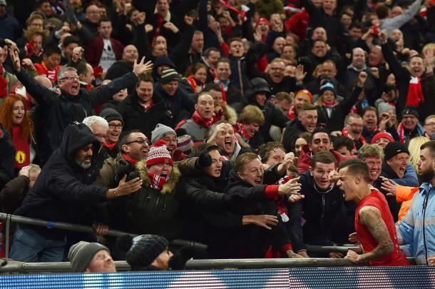 Coutinho was brilliant in flashes, but disappeared on occasions. (Photo: Getty)