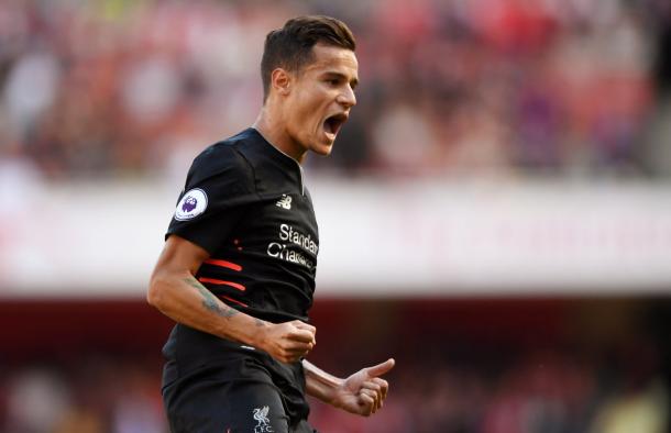 Coutinho's two-goal display was excellent. (Picture: Getty Images)