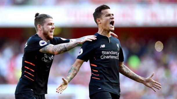 Coutinho's brace was the highlight of Liverpool's win at Arsenal. (Picture: Getty Images)